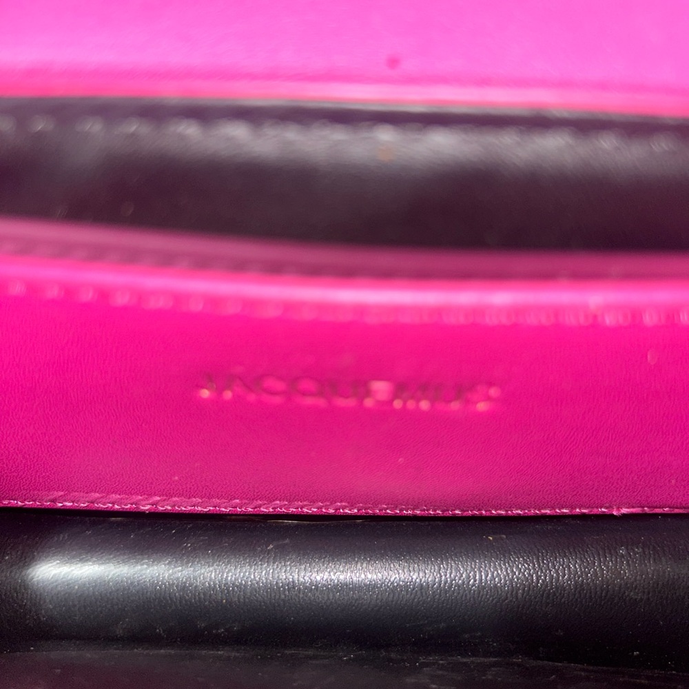 Pink leather Bag,